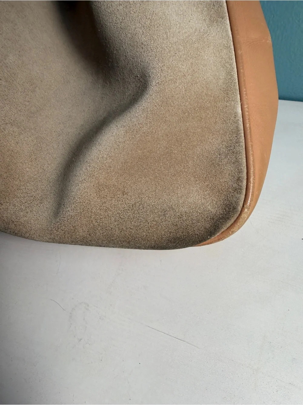 Vintage Tom Ford for Gucci Suede Bamboo 2-Way Hobo Bag - Tan - Entrupy Certified
